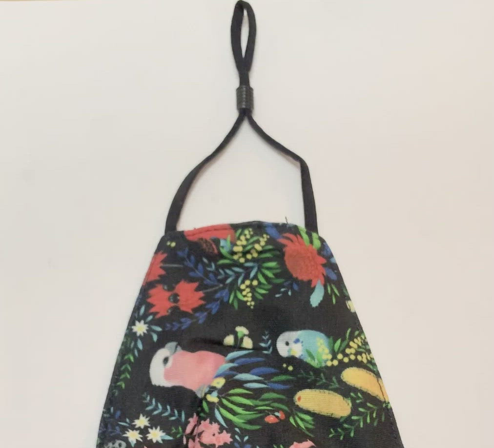 Bush Parrots Premium Face Mask - Adjustable Fit