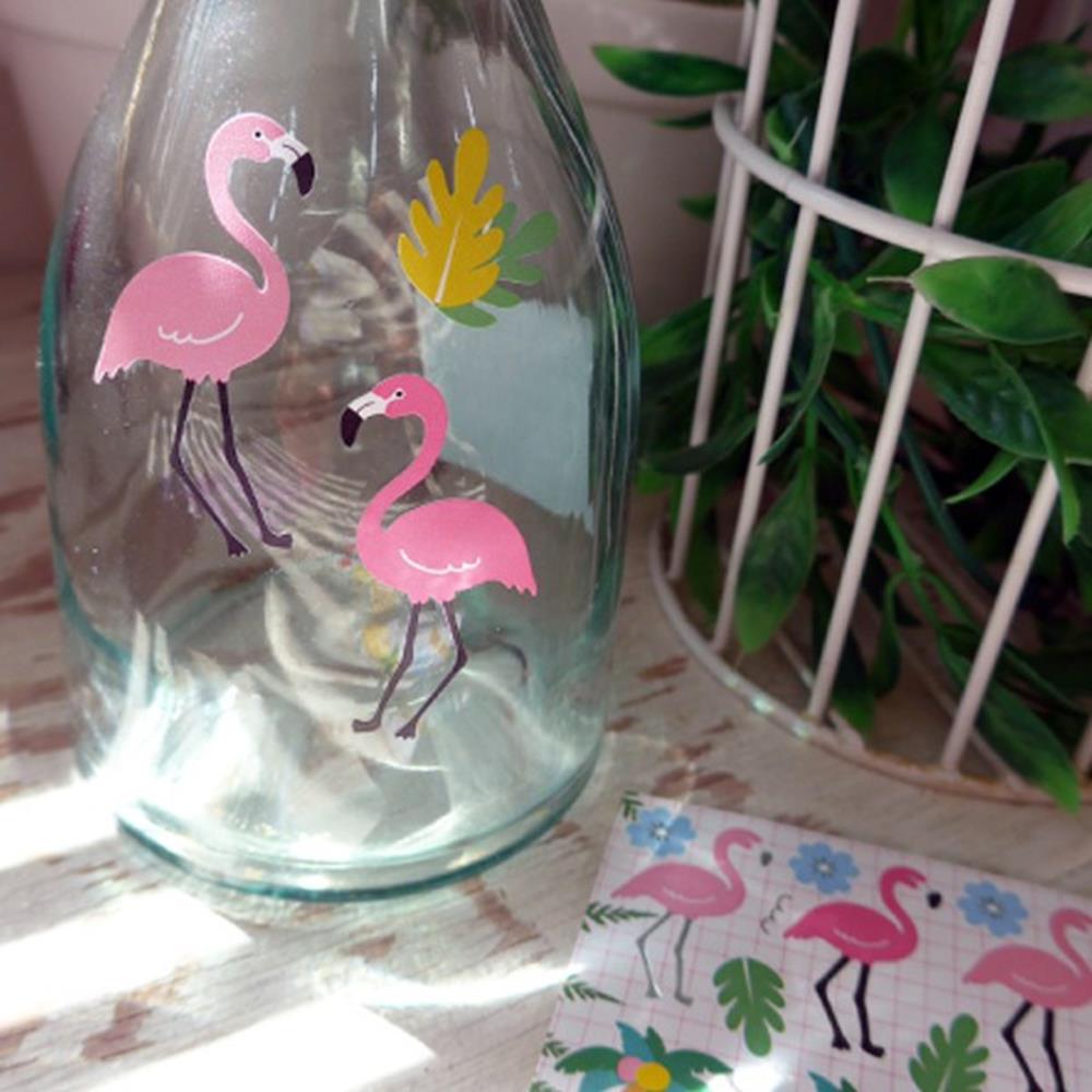 Sonia J Tropical Flamingo Stickers
