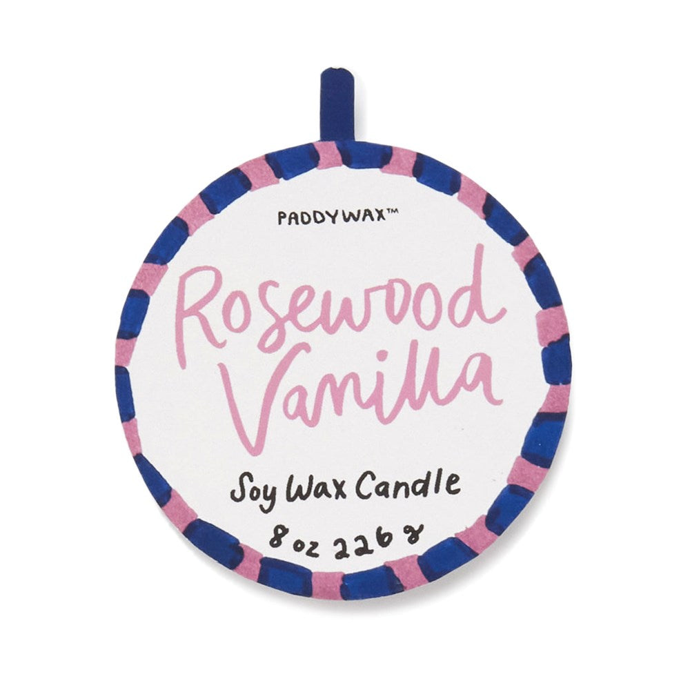 Paddywax A Dopo Ceramic Candle - Hearts Rosewood Vanilla