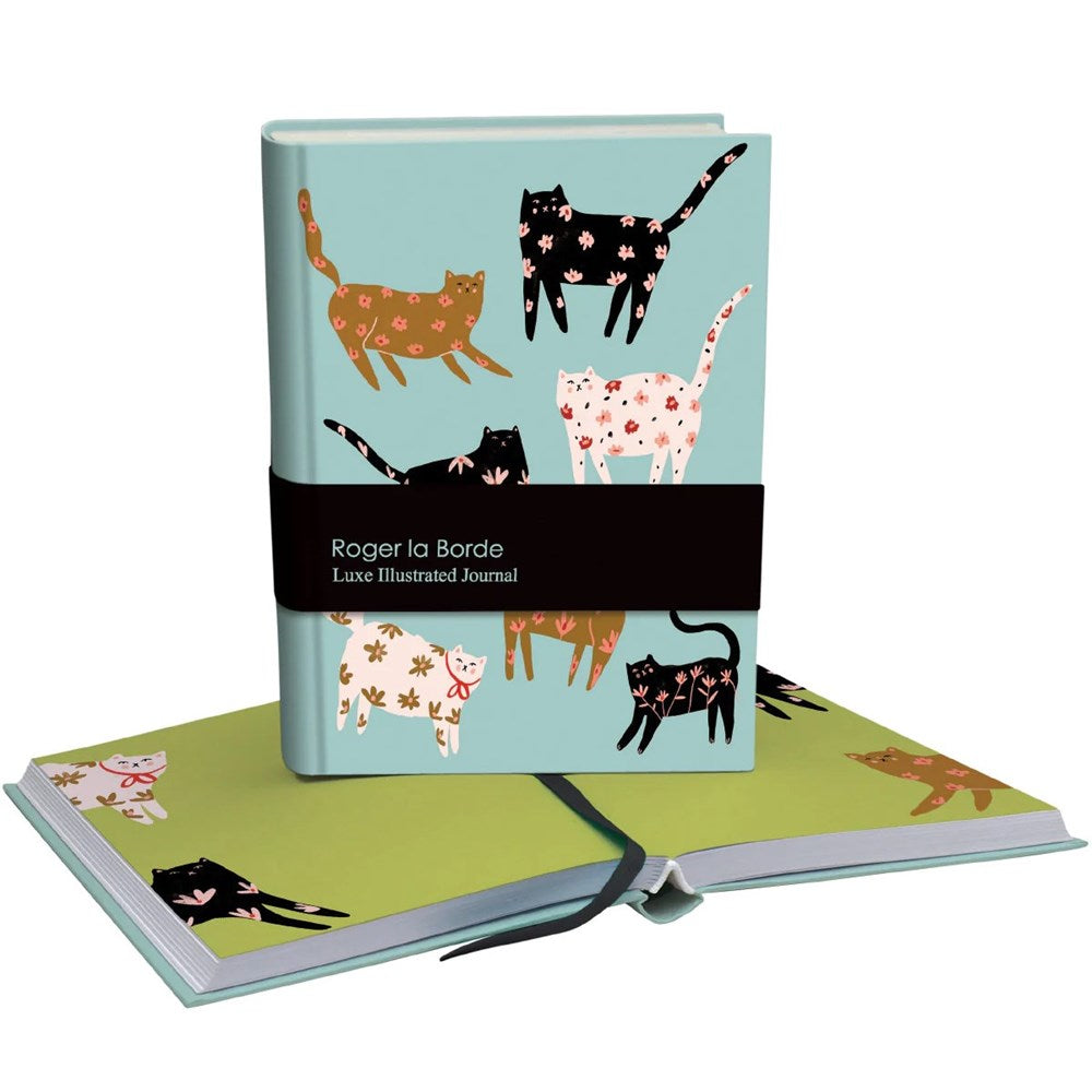 Roger la Borde: Chunky Notebook Cinnamon & Ginger Cat