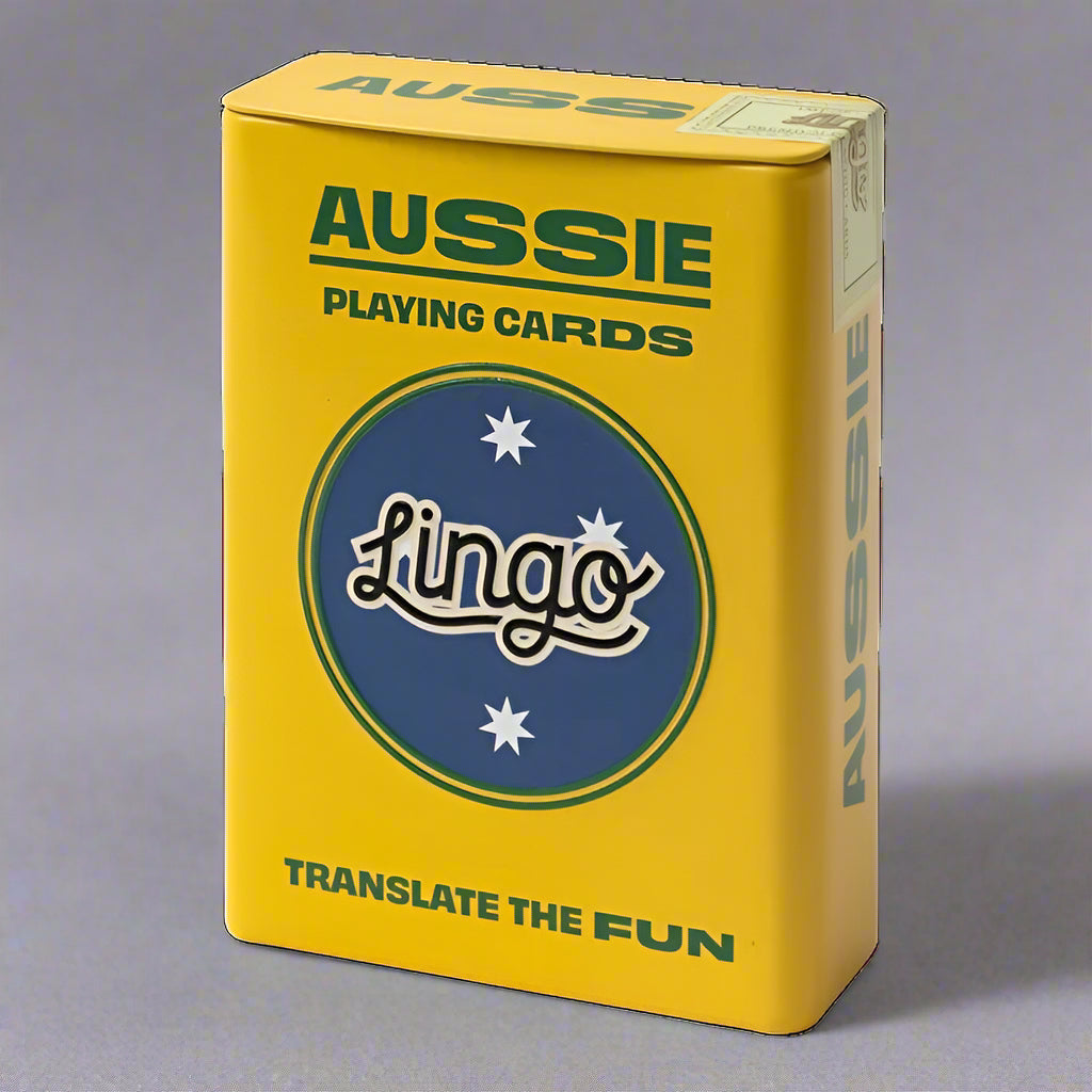 Lingo: Playing cards Aussie Wayfarer Tin