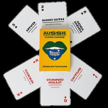 Lingo: Playing cards Aussie Wayfarer Tin