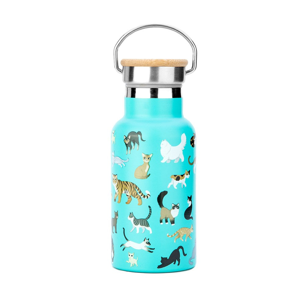 Clowder Of Cats Water Bottle - 300ml