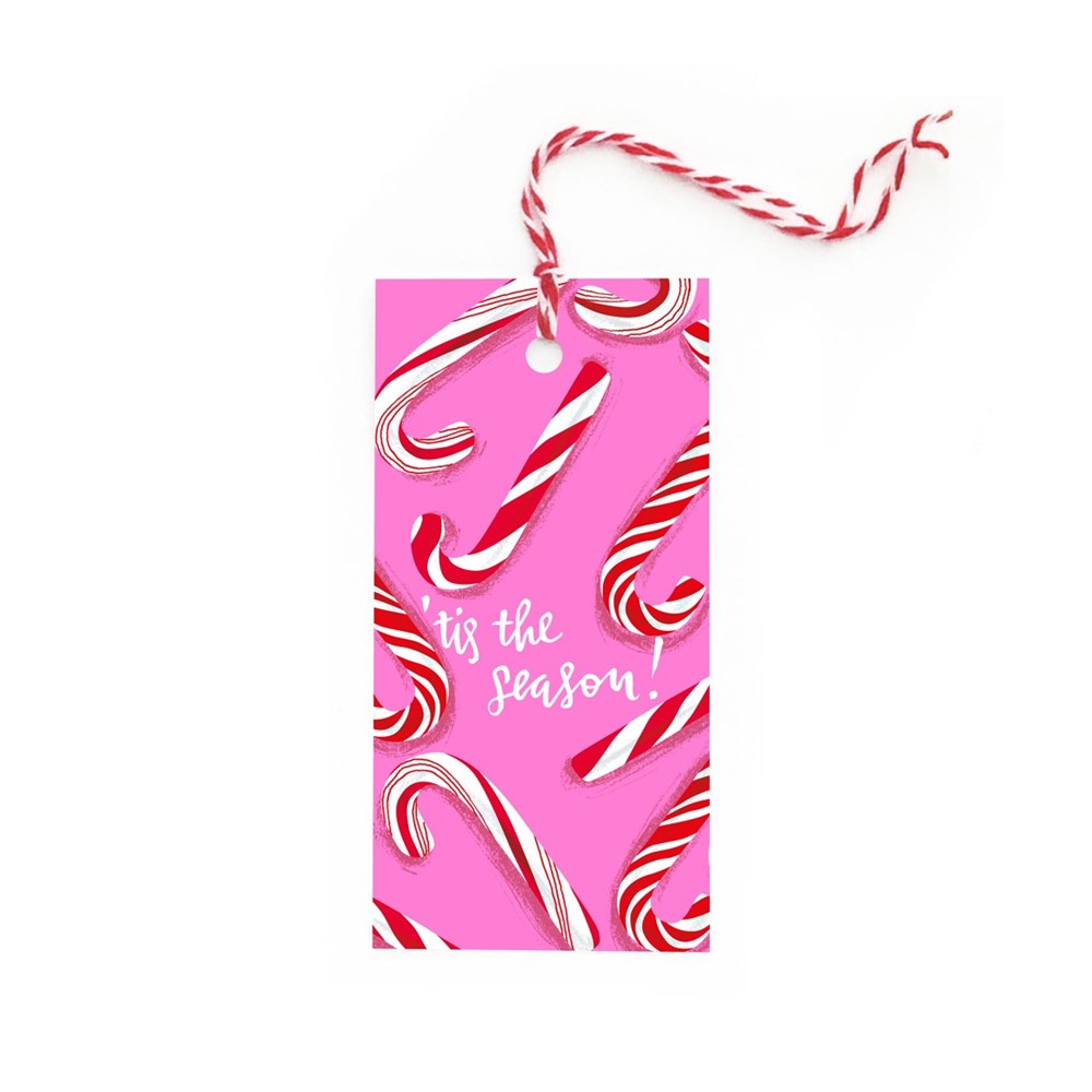 Noi Publishing Candy Cane Christmas Gift Tags - 10 Pack