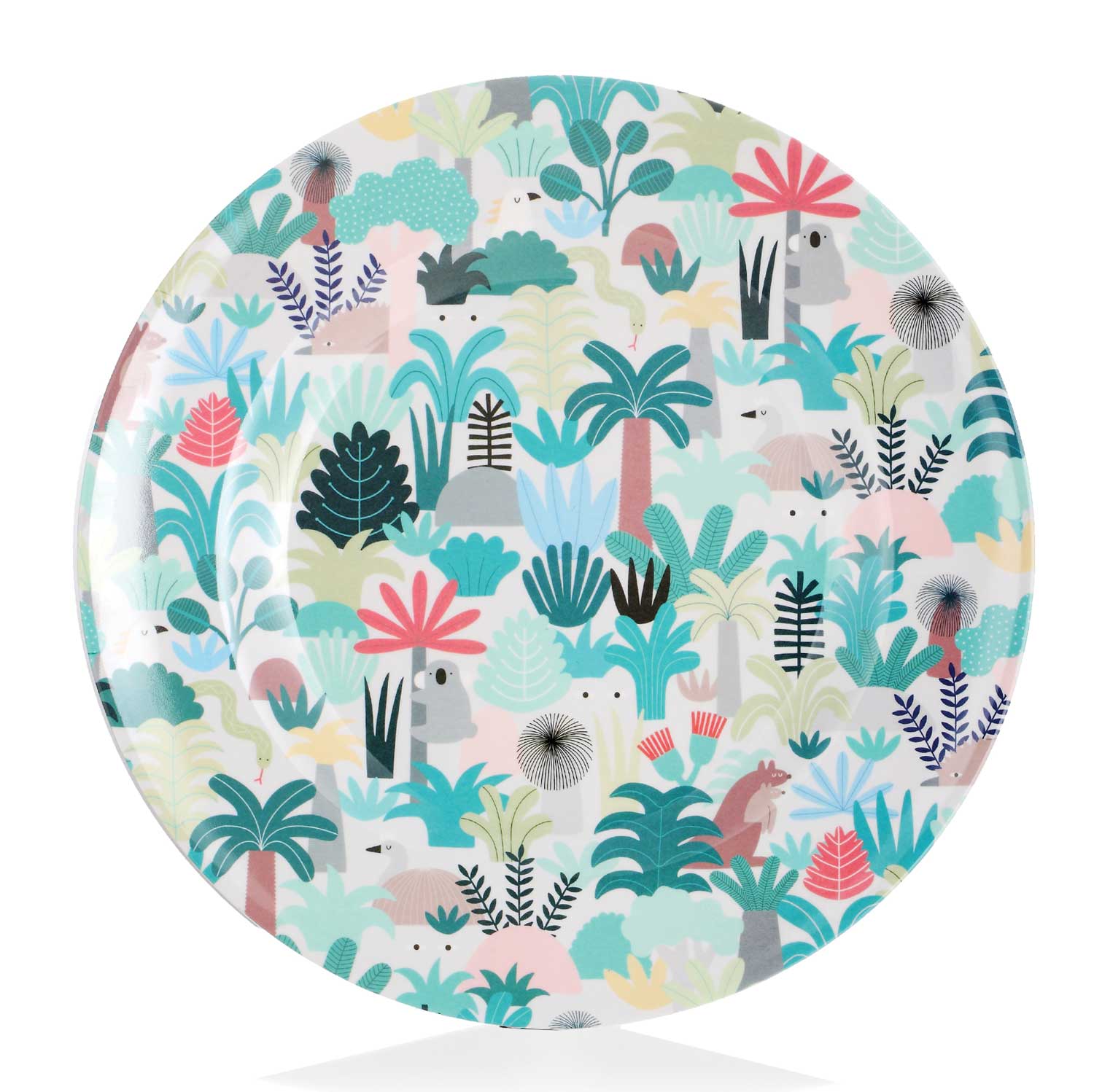 Australiana Melamine Plate - Min Pin Art