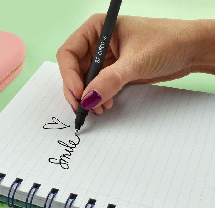 Legami Erasable Gel Pen - Cat Black Ink