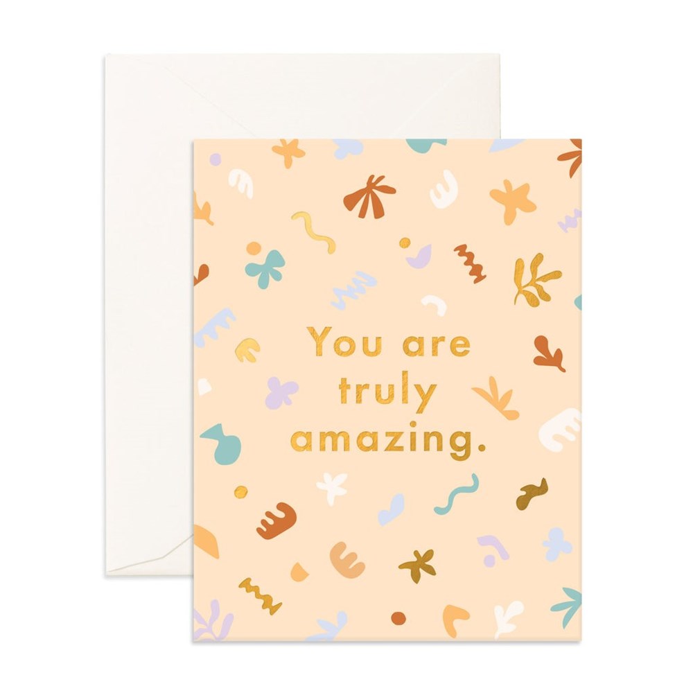 Fox & Fallow: Greeting Card Truly Amazing Fresco
