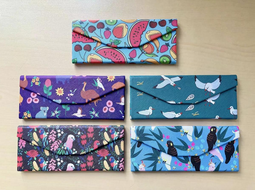 Fruits Foldable Glasses Case