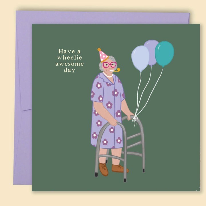 Papernest: Have A Wheelie Awesome Day Card with Plantable Seed