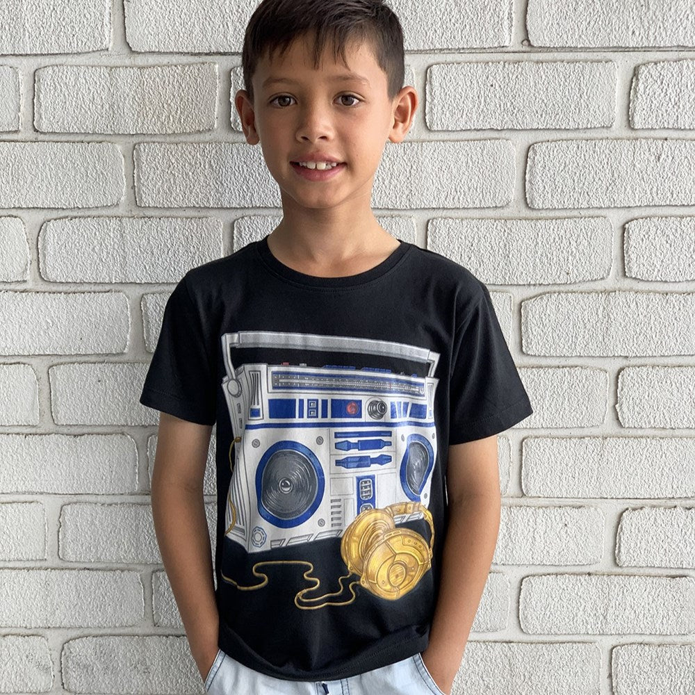Recycle Wars Charcoal Kids Tee