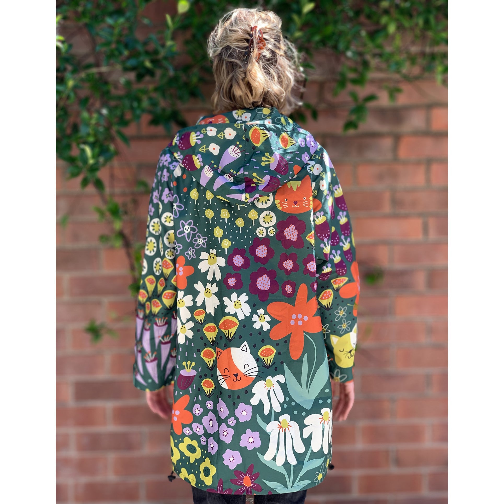 Peekaboo Cats Raincoat