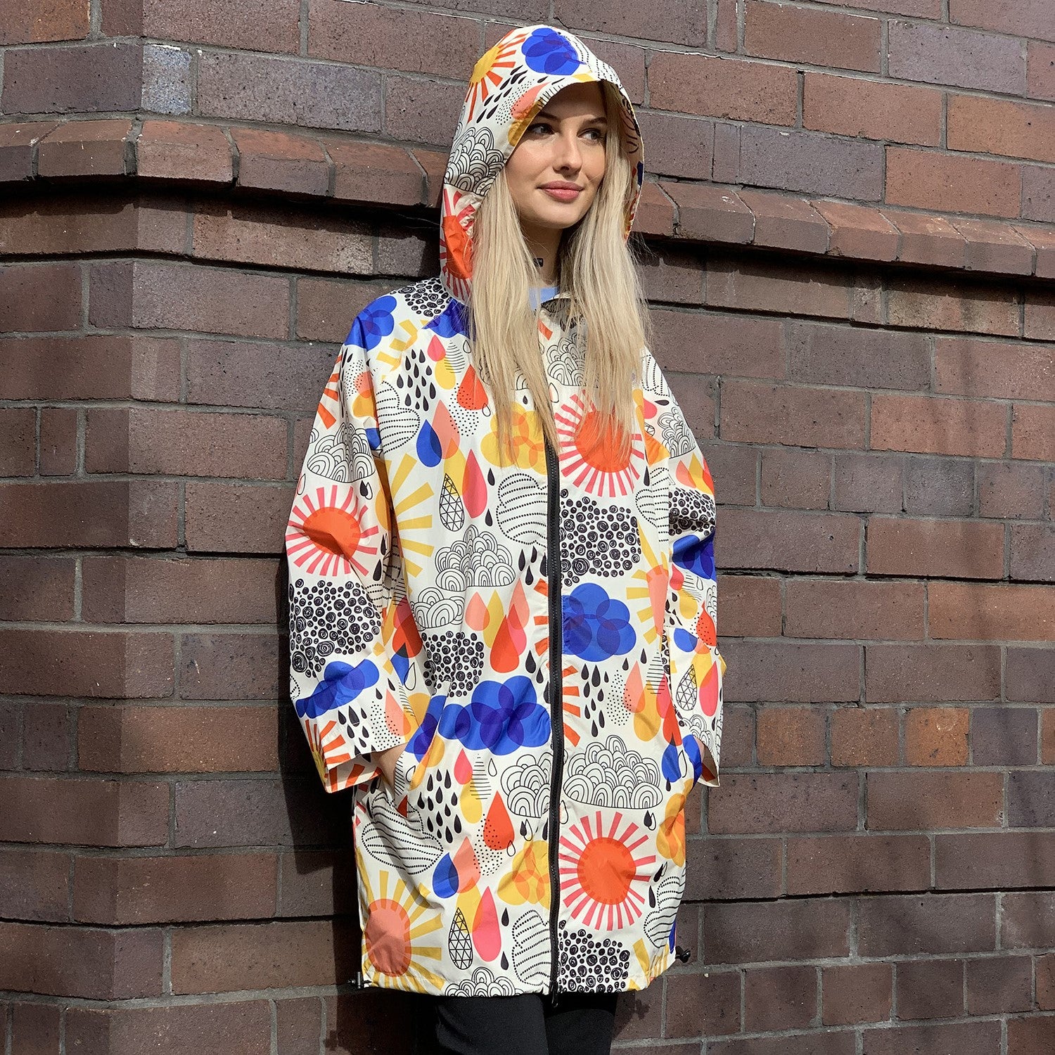 Sun Always Shines Raincoat - Long