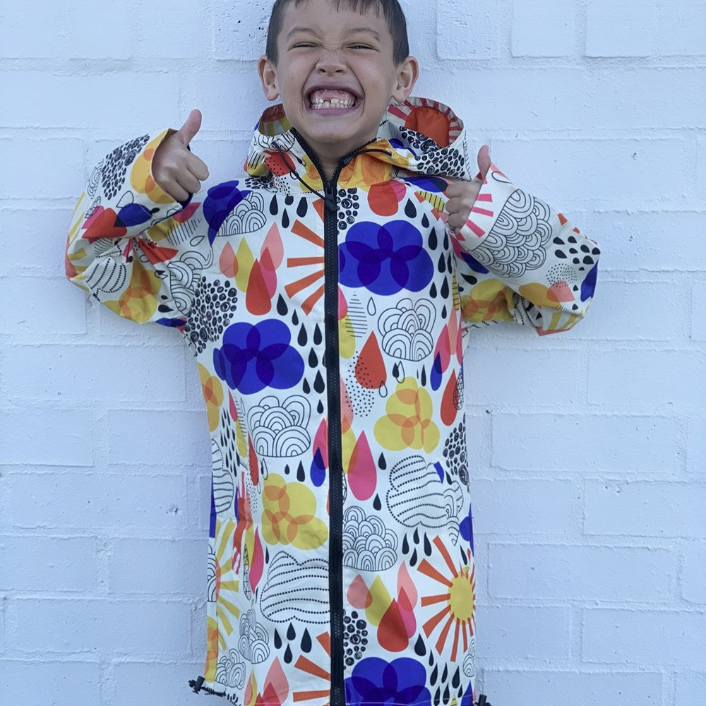 Sun Always Shines Kids Raincoat - Water Resistant