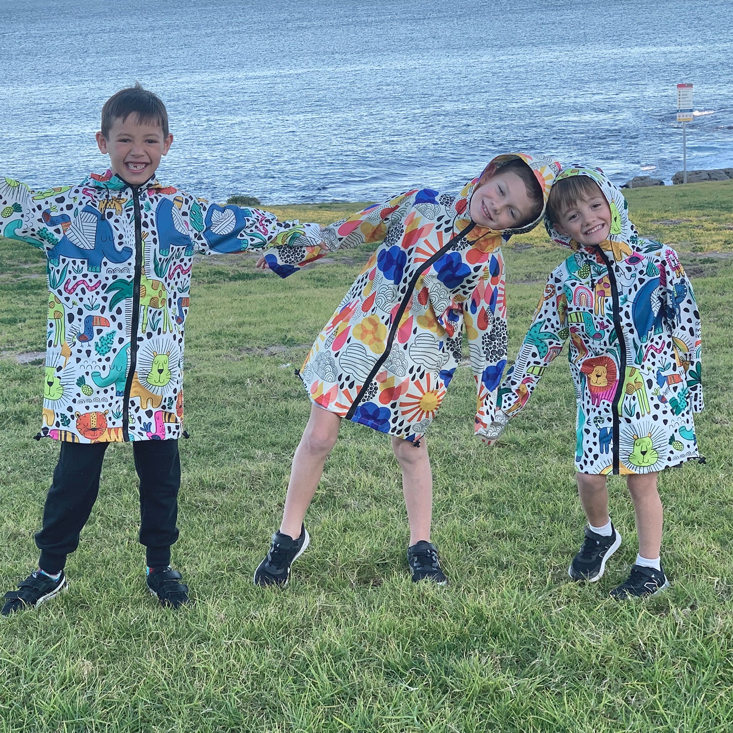Sun Always Shines Kids Raincoat - Water Resistant