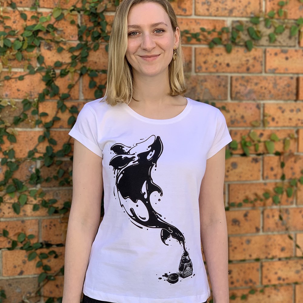 Great Leap Orca Women's Tee - White