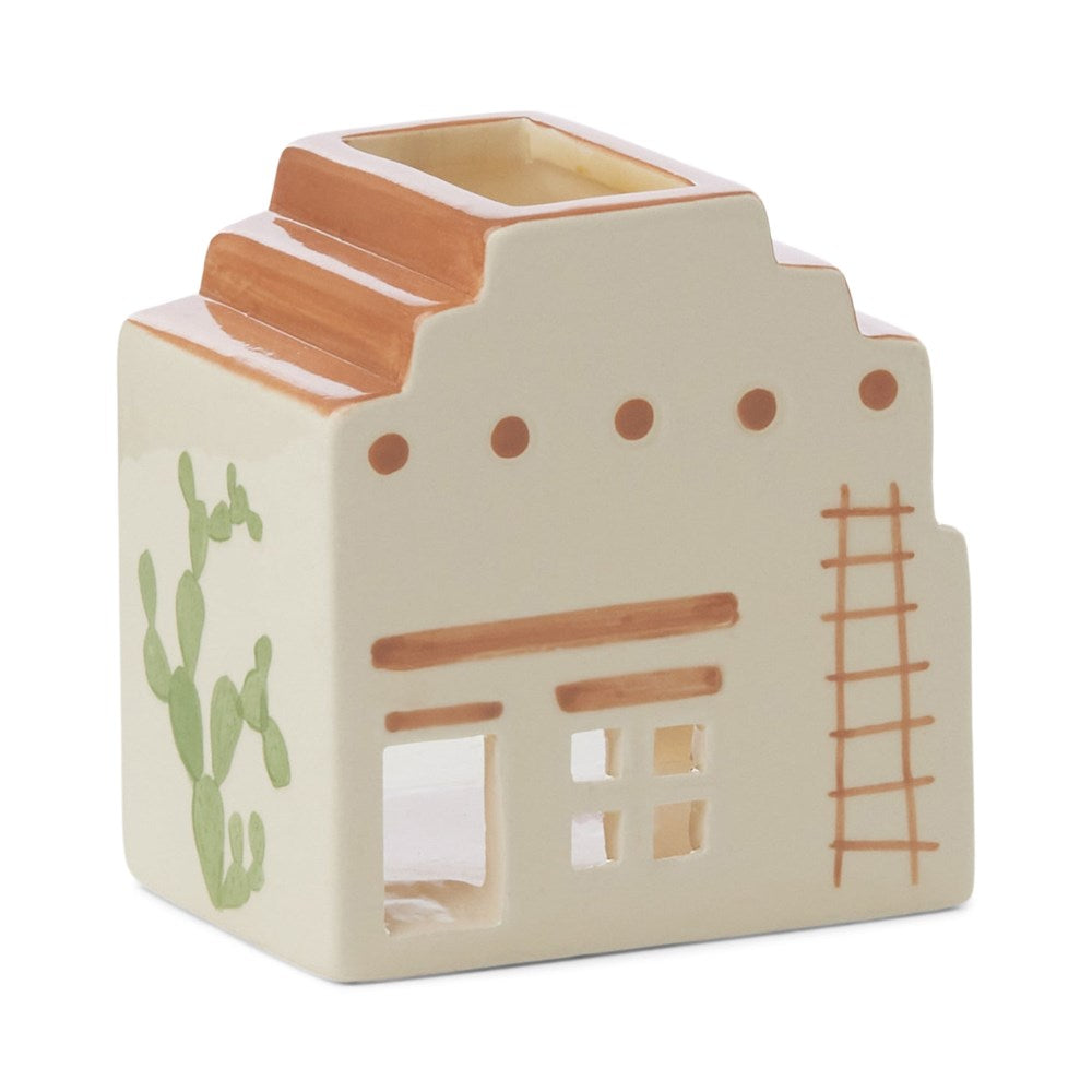 Paddywax Santa Fe Adobe Incense & Tea Light Holder
