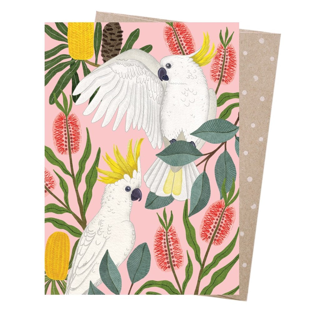 Earth Greetings: Greeting Card Aussie Squawkers
