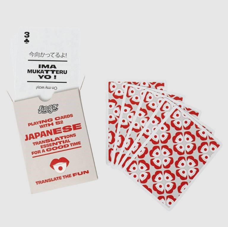 Lingo: Playing cards Japanese Wayfarer Tin