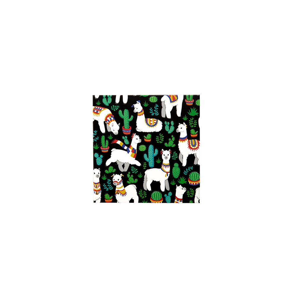 Mini Greeting Card: Alpacas