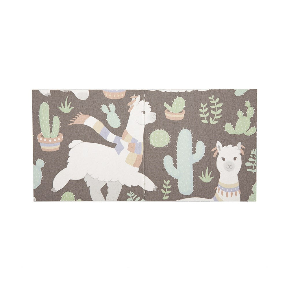 Mini Greeting Card: Alpacas