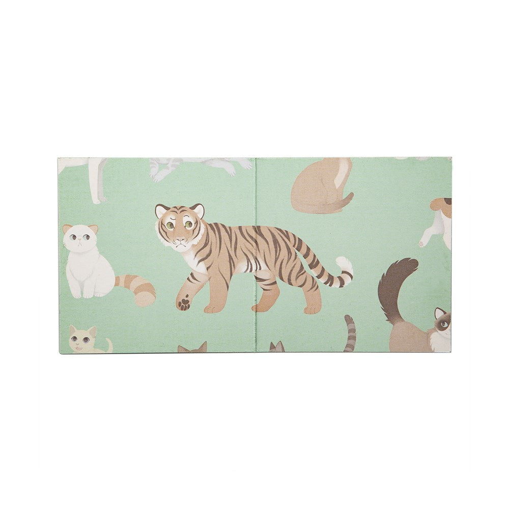 Mini Greeting Card: Clowder of Cats