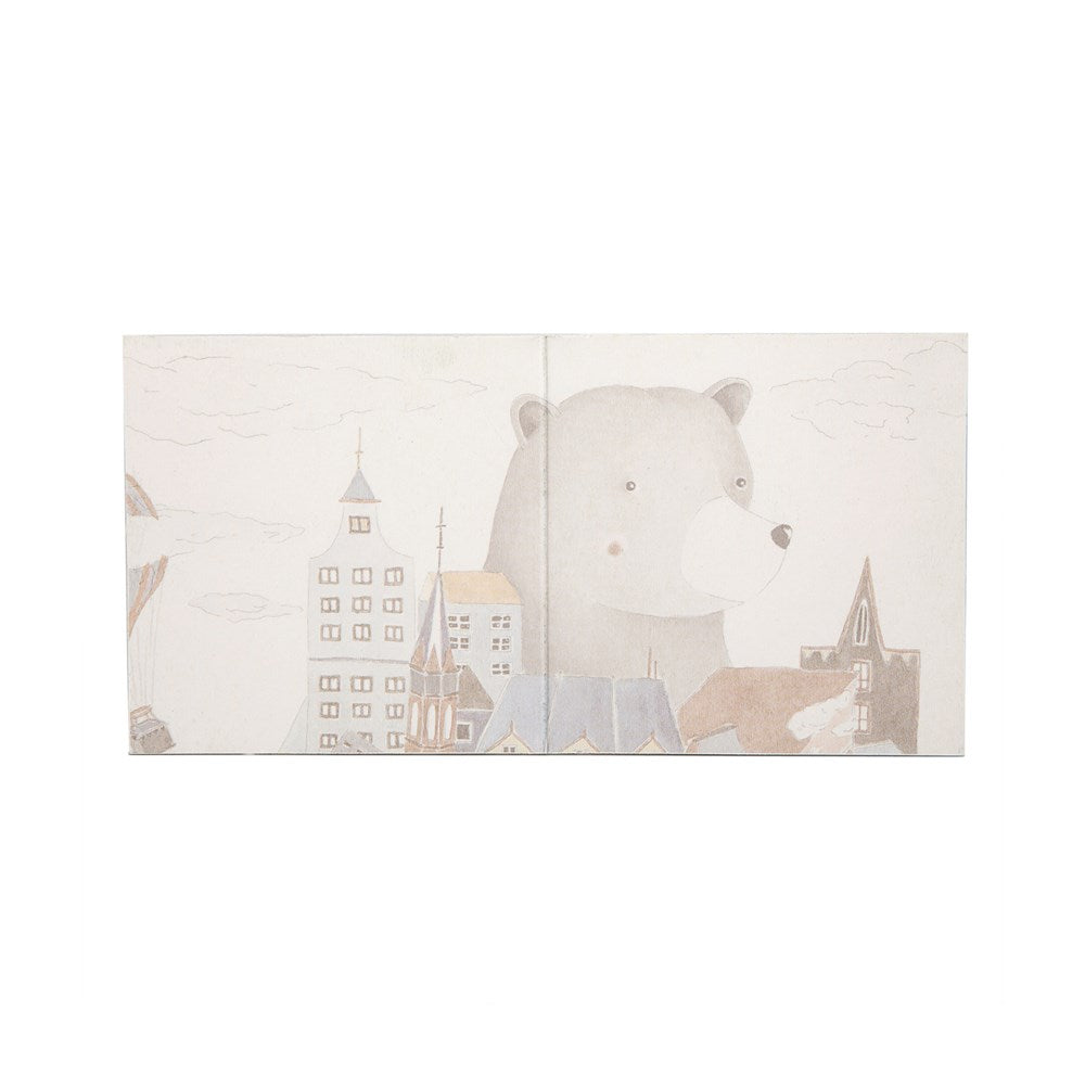 HouseStack Giant Bear Mini Greeting Card