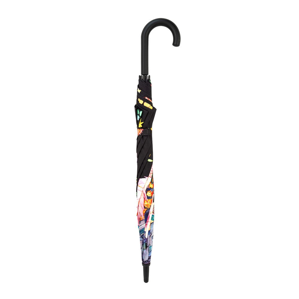 Black Cockatoo Large Umbrella