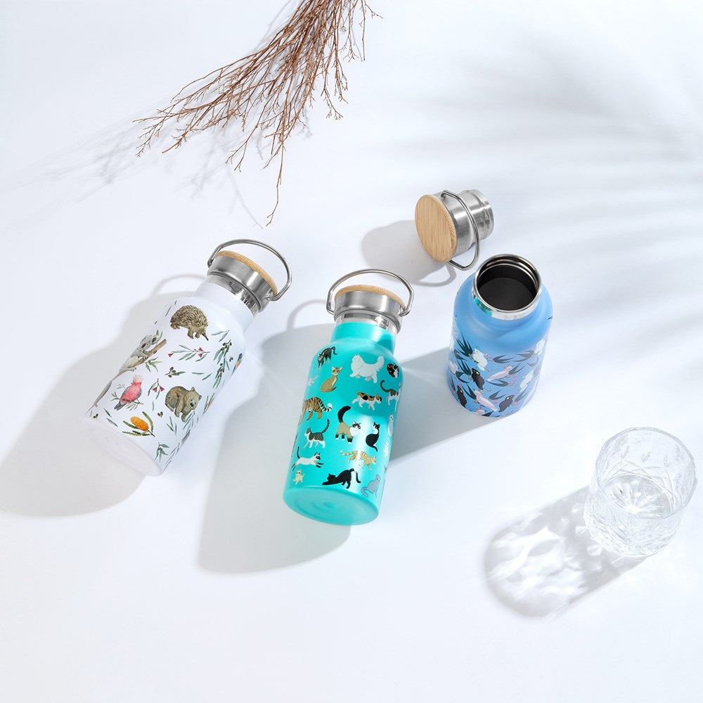 Clowder Of Cats Water Bottle - 300ml