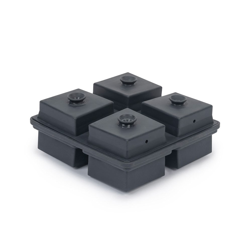 Peak: Cocktail Ice Tray Etched Charcoal