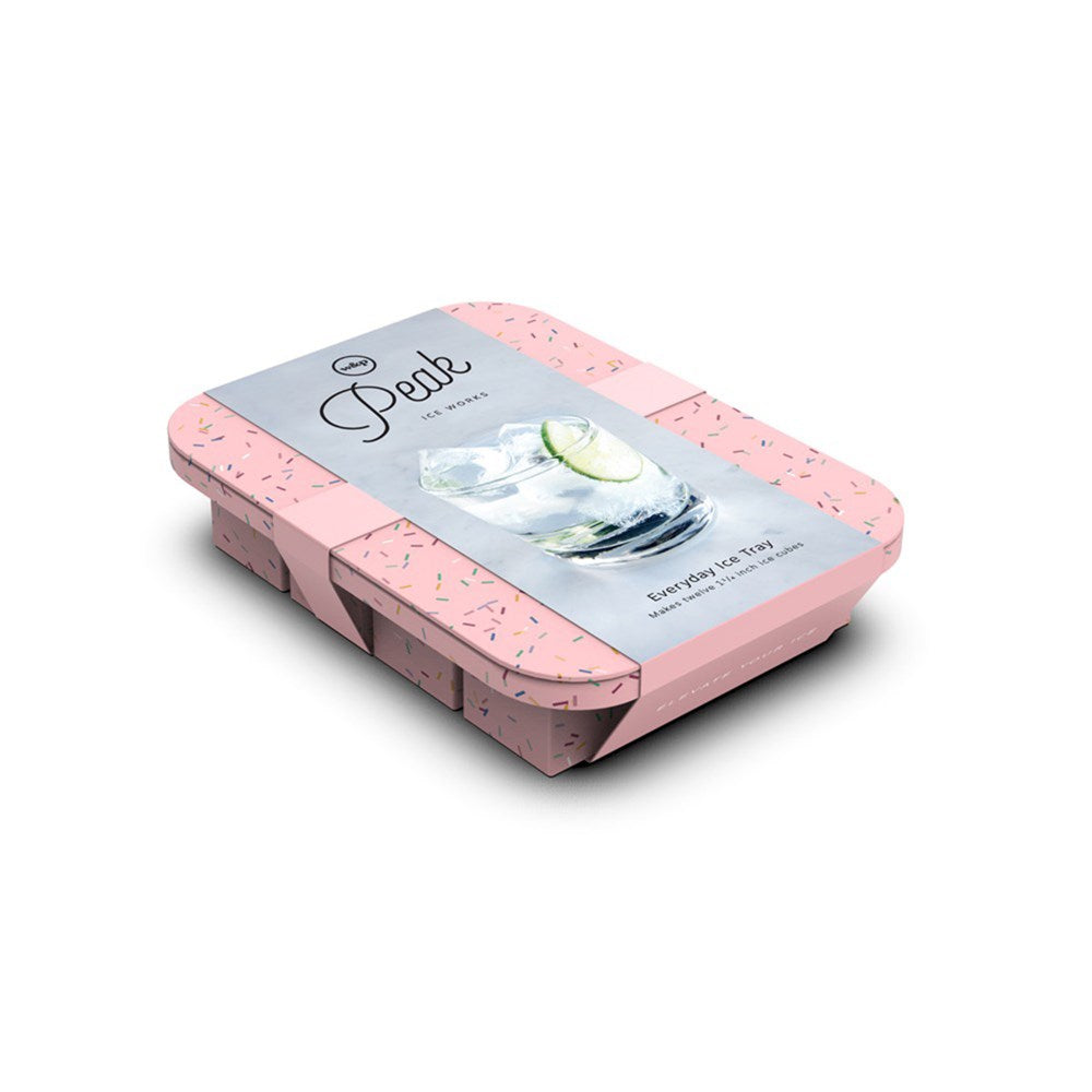 Peak: Ice Cube Tray Everyday Speckled Pink
