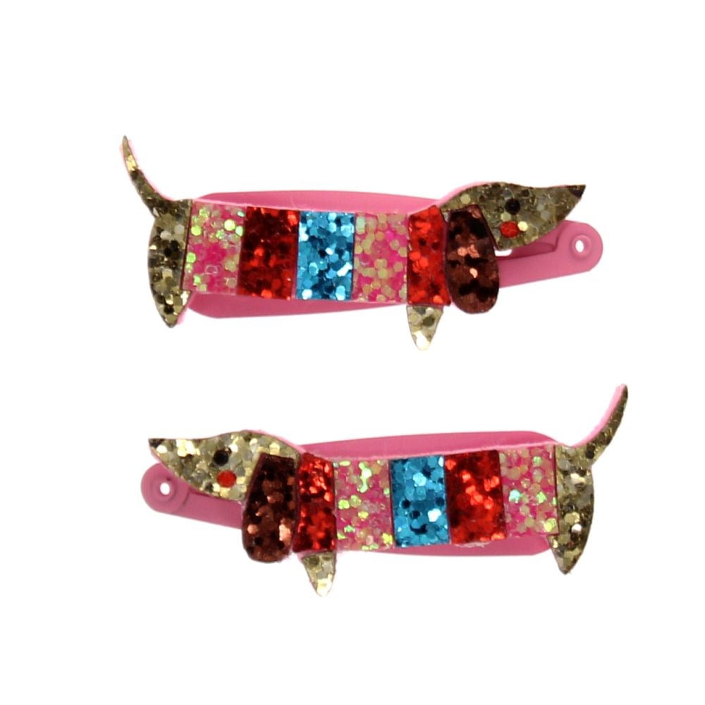 Rex London: Hair Clips - Sausage Dog