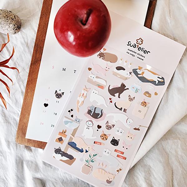Stickers: Meow Cats and Kittens