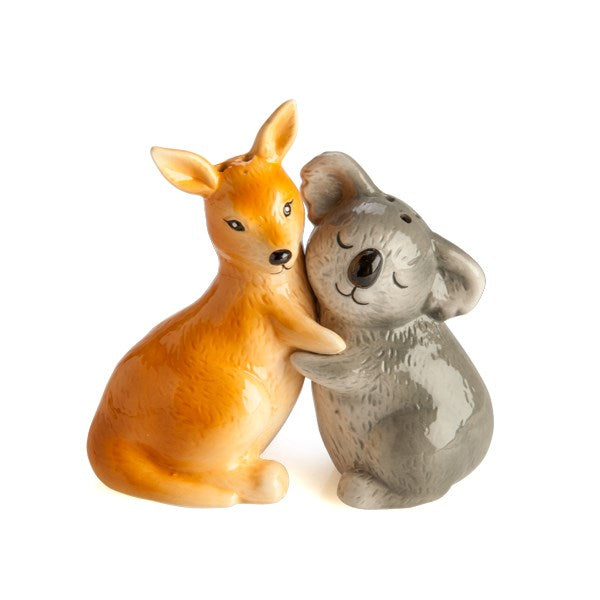 Koala & Kangaroo Salt & Pepper Set - Ceramic