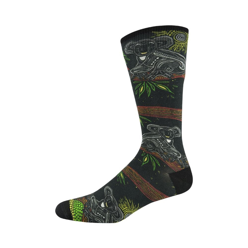 Bamboozld Mens Socks - Indigenous Koala