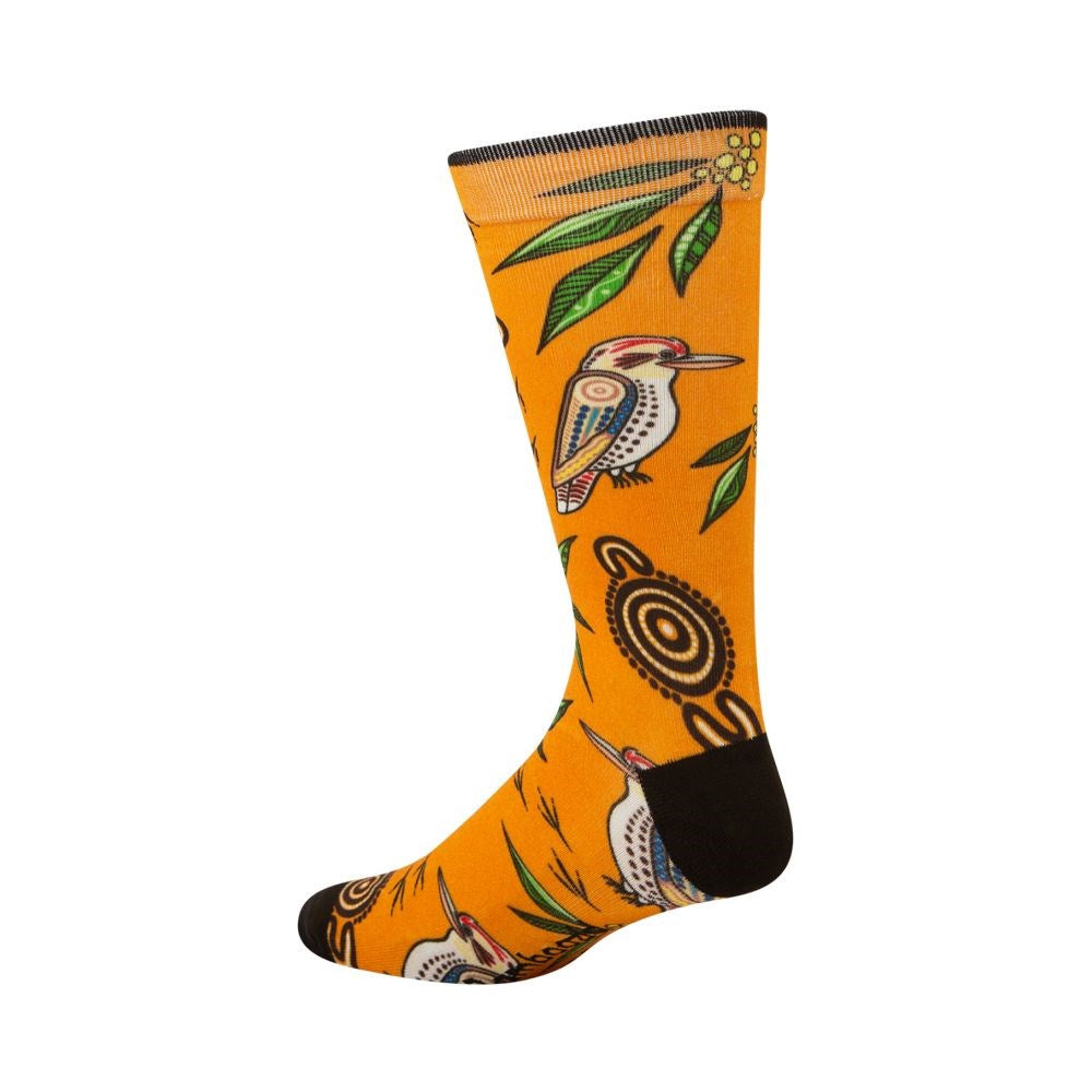 Bamboozld Men's Bamboo Socks - Native Kookaburra