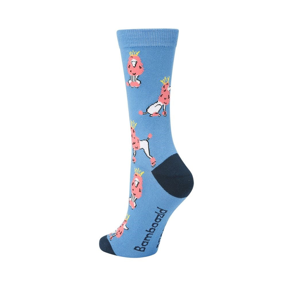 Bamboozld: Womens Posh Poodle Bamboo Sock