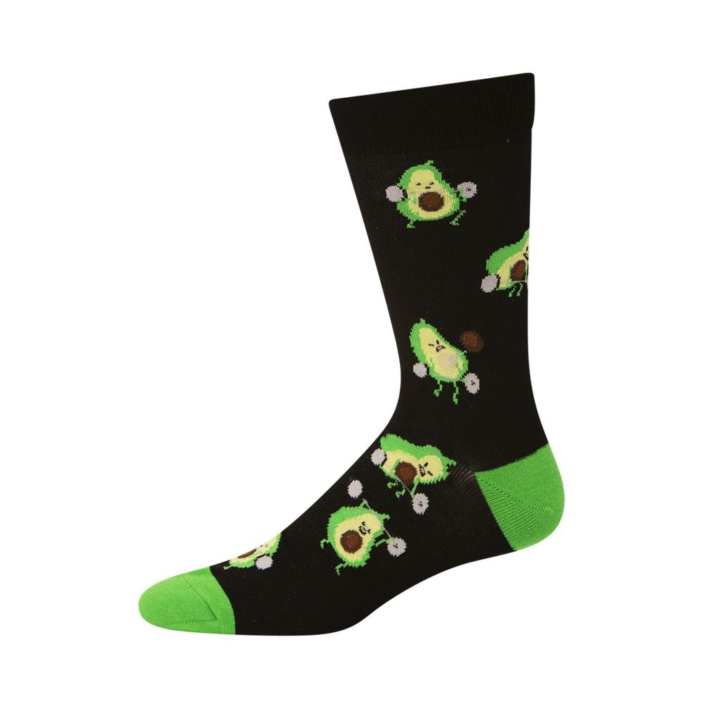 Bamboozld Men's Bamboo Socks - Pumpin Avo