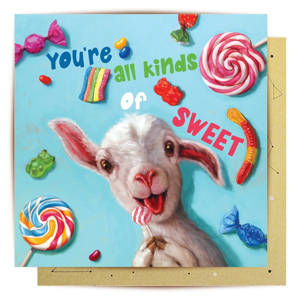 La La Land: Greeting Card Kid In A Candy Store