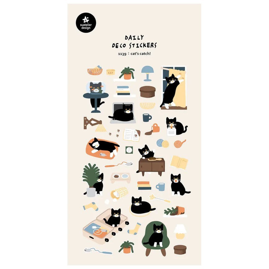 Stickers: Cat's Catch