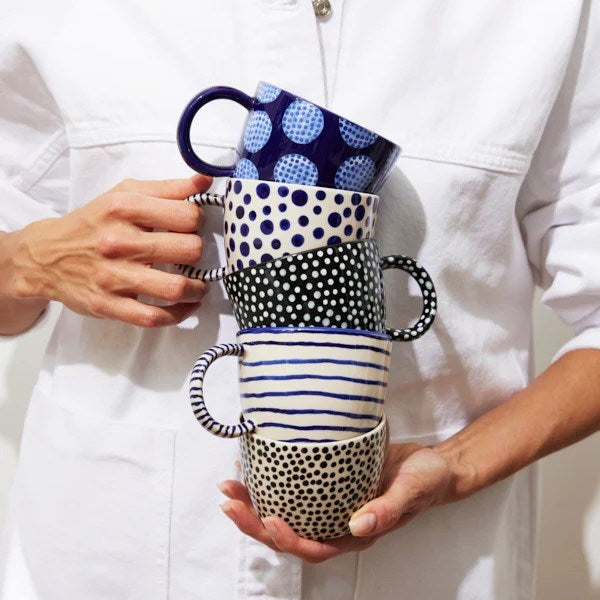 Jones & Co Chino Mug - White Sprinkle