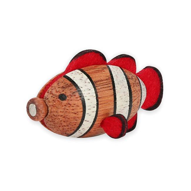 Wooderful Life Wooden Magnet - Clownfish