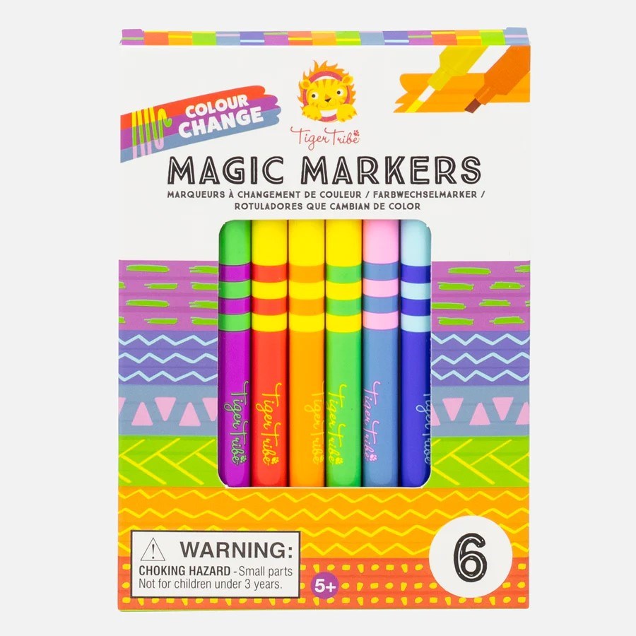 Tiger Tribe Magic Markers - Colour Change
