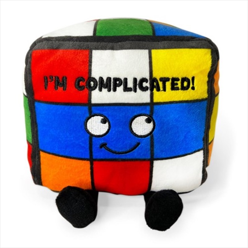 Punchkins: Plush Rubiks Cube "I'm Complicated!"