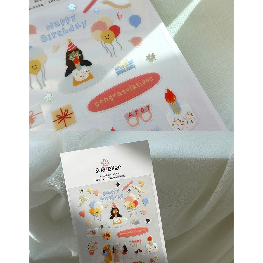 Stickers: Congratulations