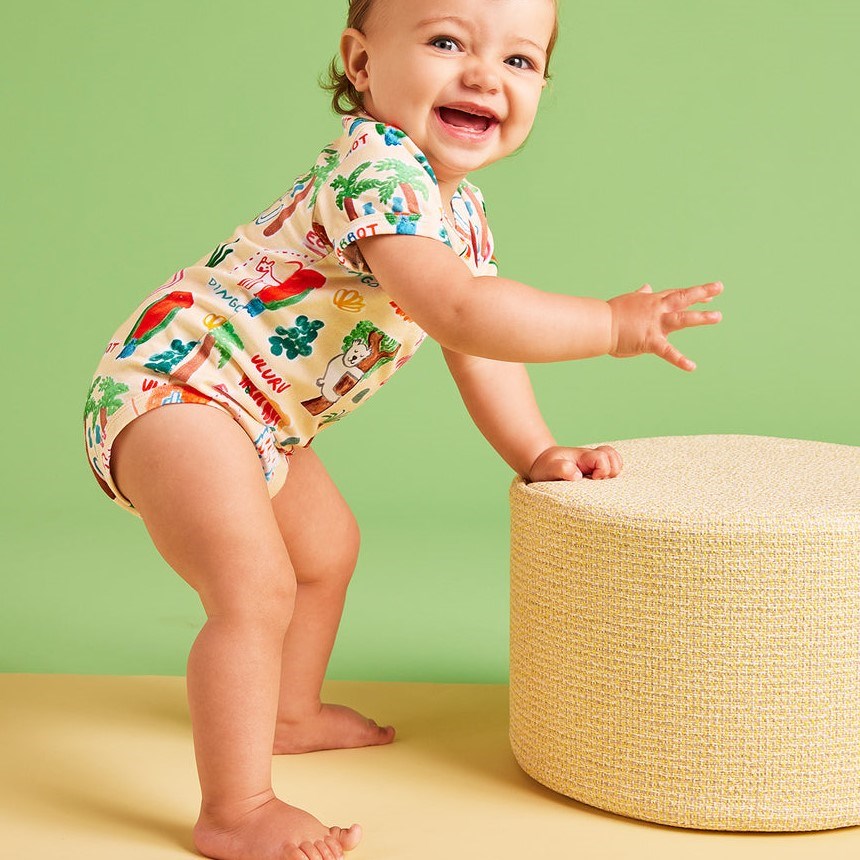 Halcyon Nights: Short Sleeve Bodysuit Coo-ee!
