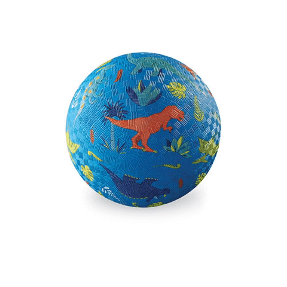 Crocodile Creek: 5 Inch Playground Ball Dino Land Blue