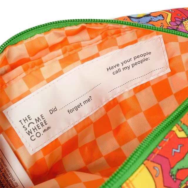The Somewhere Co: Mini Pencil Case Dino Daze