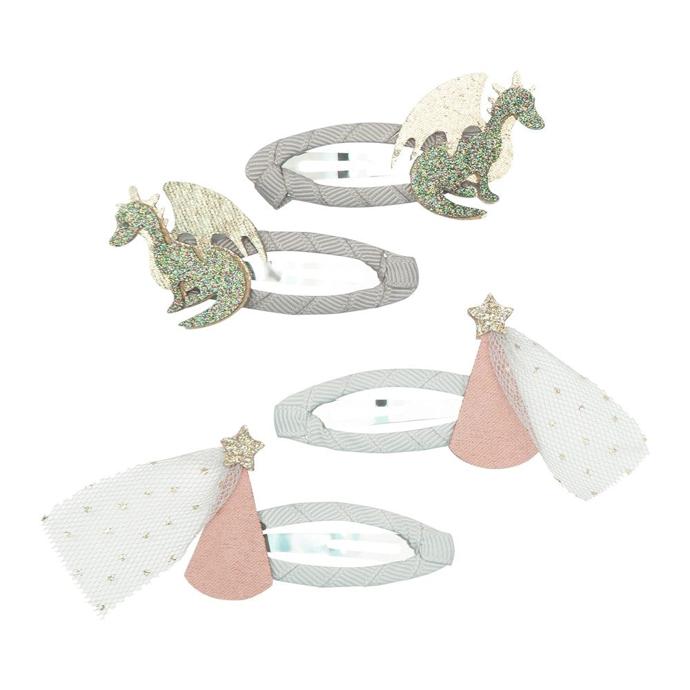 Mimi & Lula: Hair Clips Dragon Princess Fairytale