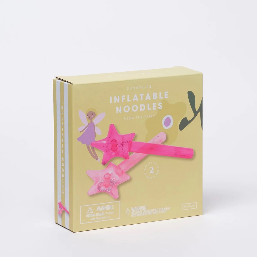 Sunnylife: Kids Inflatable Noodle Mima the Fairy Pink Lemonade