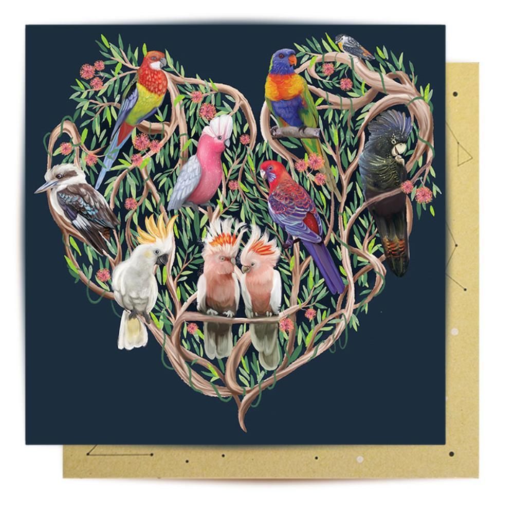 La La Land: Greeting Card Australiana Love